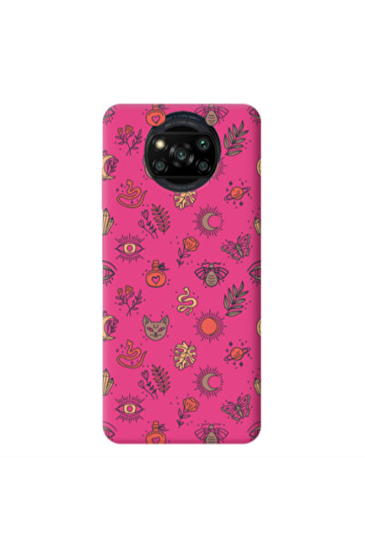 Other Xiaomi Poco X3 /X3 Pro Magic potion Fuchsia Colored Silicone TPU Θήκη
