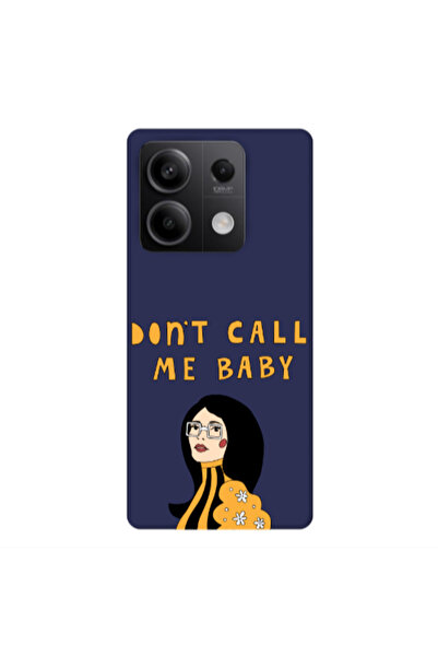 Other Xiaomi Redmi Note 13 5G Call me baby Dark blue Colored Silicone TPU Θήκη