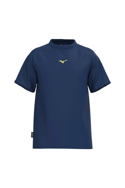 MIZUNO Athletic Men's T-Shirt Navy Blue