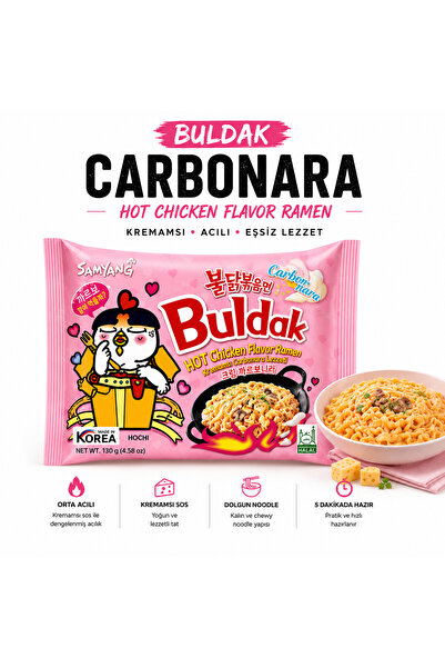 Genel Markalar Samyang Kore Ramen Bulda