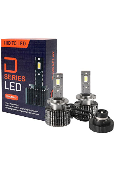 M-TECH Λάμπες Αυτοκινήτου D2S Canbus LED 6000K Ψυχρό Λευκό 12V 35W 2 τεμάχια
