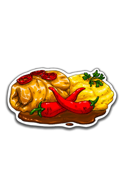 Smol Spaghettorium Magnet de frigider Smol Spaghettorium, Sarma cu Ardei Iuți...