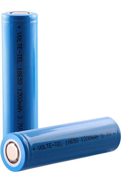 Other Volte-Tel Επαναφορτιζόμενη Μπαταρία 18650 Li-ion 1200mAh 3.7V 1 τεμάχιο