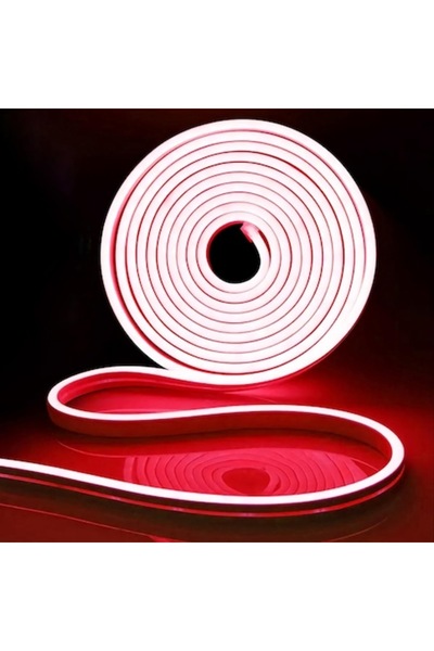 iNextStation Bandă LED Neon, 5M, 12V, Silicon, Impermeabilă IP65, Flexibilă, ...