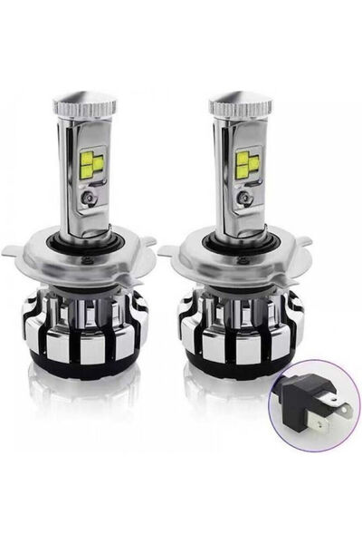 Tradesor Λάμπες Αυτοκινήτου H1 Canbus LED 6000K Ψυχρό Λευκό 8-48V 80W 2 τεμάχια