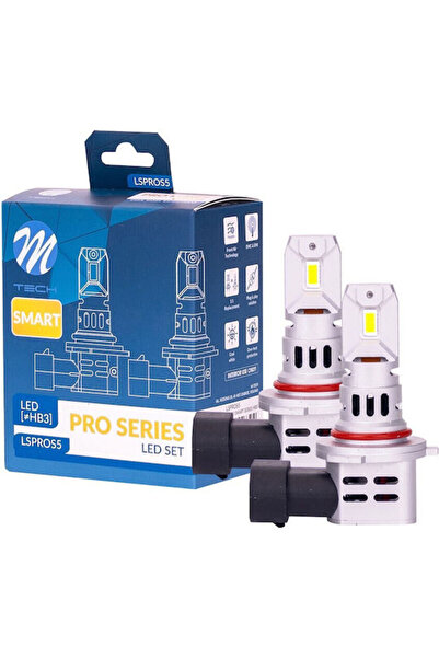 M-TECH Λάμπες Αυτοκινήτου HB3 Canbus LED 6500K Ψυχρό Λευκό 12V 40W 2 τεμάχια