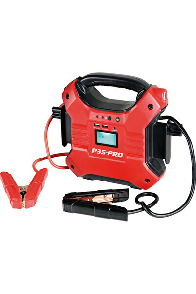 Lampa P35 Pro Φορητός Εκκινητής Μπαταρίας Αυτοκινήτου 35000mAh με USB / Φακό ...