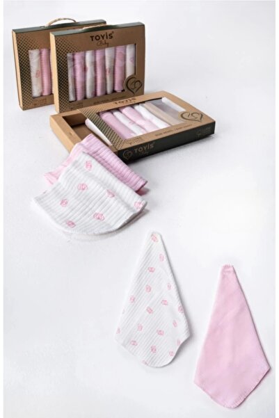 MODA 7-Piece Crowned Baby Girl Mouth Wipes