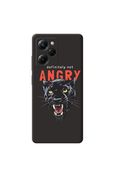 Other Xiaomi Poco X5 Pro Pointed teeth Black Colored Silicone TPU Θήκη