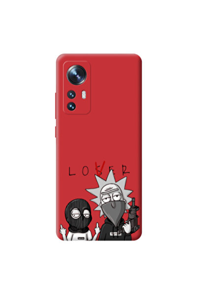Other Xiaomi Mi 12 Rick Loser Red Colored Silicone TPU Θήκη