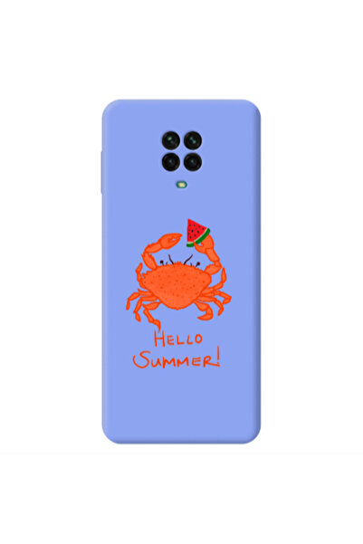 Other Xiaomi Redmi Note 9 Pro Hello Summer! Light Purple Colored Silicone TPU...