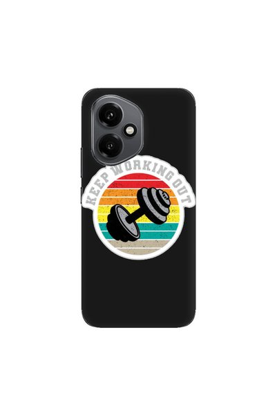 Other Honor Magic 400 Keep working out Black Colored Silicone TPU Θήκη