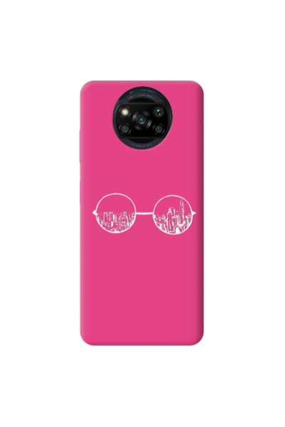 Other Xiaomi Poco X3 /X3 Pro Sunglasses Fuchsia Colored Silicone TPU Θήκη