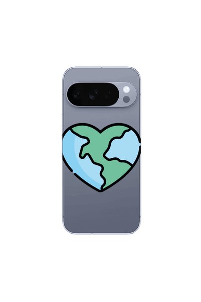 Other Google Pixel 10 Pro World in my heart Transparent Silicone TPU Θήκη