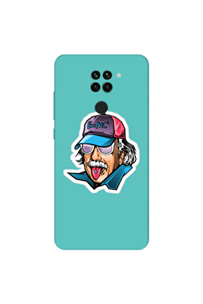 Other Xiaomi Redmi Note 9 Einstein Turquoise Colored Silicone TPU Θήκη