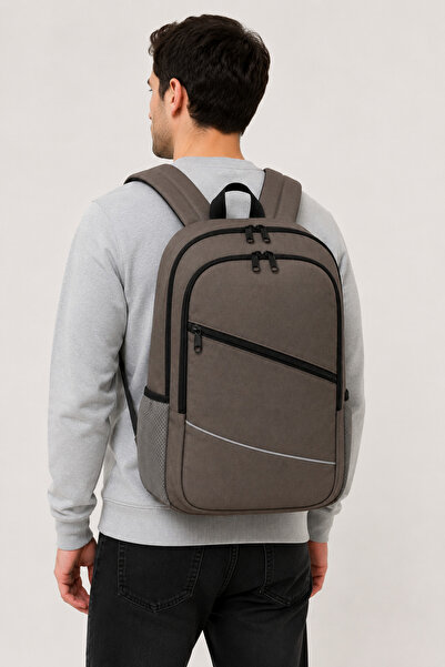 KAFFAA Unisex Daily Backpack with Laptop Compartment