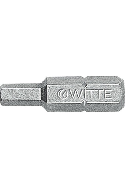OEM Witte Industrie εξάγωνες μύτες κατσαβιδιού 1/4 4mm 25mm, συσκευασία 2 τεμ...