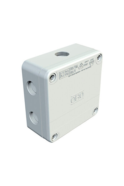 OEM OBO Bettermann junction box 110x110 mm IP67 grey