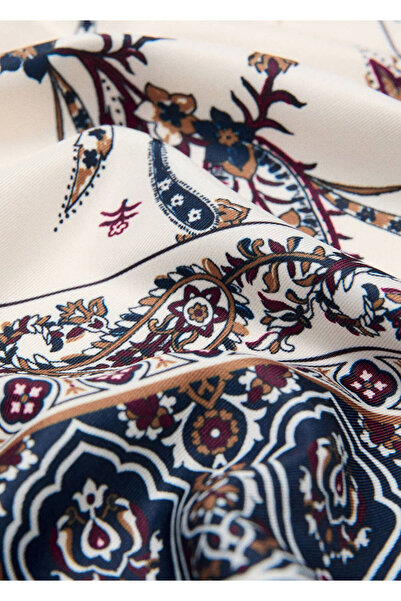 MANGO Woman Paisley desenli şal