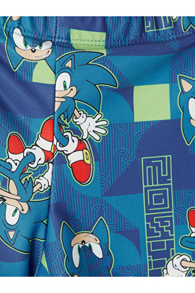LC Waikiki Sonic Printed Boys' Swim Shorts