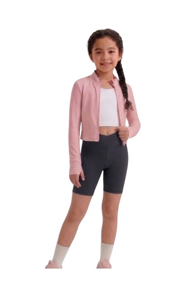 ERDEM KIDS Κοριτσίστικο κοντό κολάν με τσέπες, διπλό στήθος, ψηλόμεση ζώνη, γ...