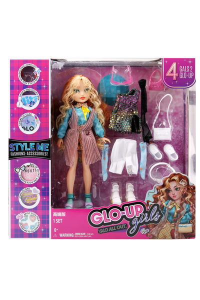 Far Out Toys دمية جلو أب جيرلز الفاخرة - روز