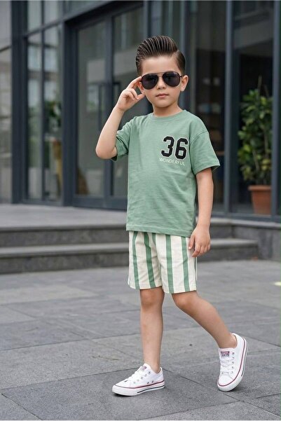 Milanlı Kids Boy's Cotton Summer Set (Top and Bottom)