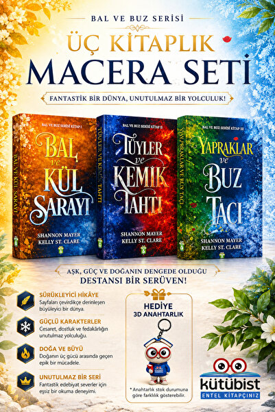 Ren Kitap Bal ve Buz Serisi / Fantastik Aşk, Büyü ve Epik Macera Temalı Genç ...