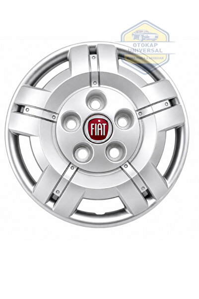 KAPOTO Fiat Ducato 16 Inç Jant Kapağı Takımı Kırılmaz Esnek 4 Lü Set Amblem H...