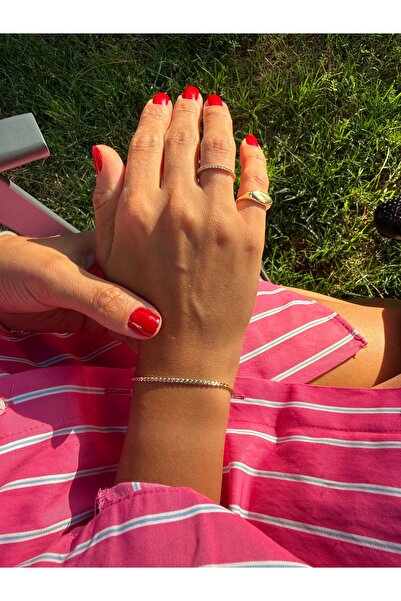 Tuysa Jewelry Burgu Zincir Bileklik