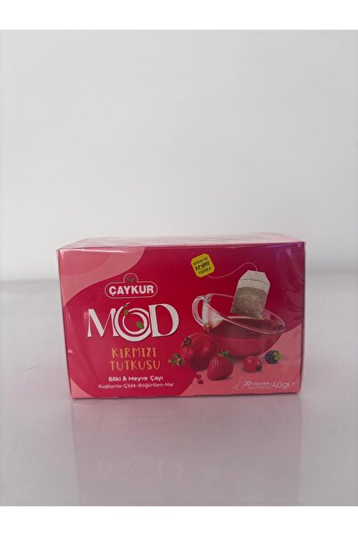 Çaykur Mod Kırmızı Tutku Herbal Tea 20 Bags 40Gr X2 Pieces