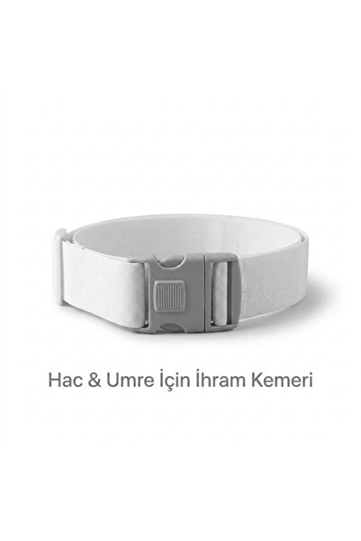 Hac&UmreSetim Ayarlanabilir Lastikli İhram Kemeri - Kaymayı Önleyen Esnek Hac...
