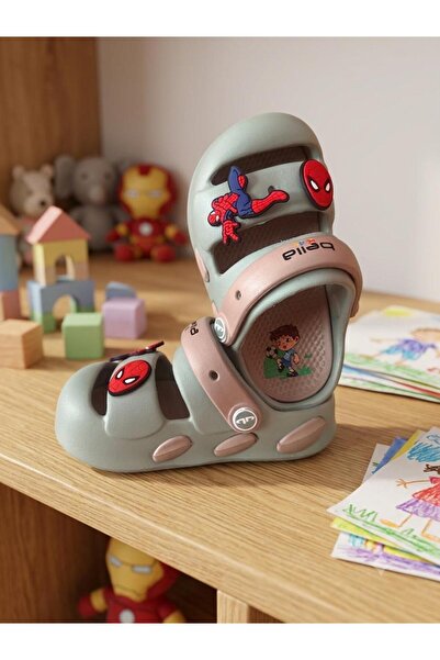 Akınal Bella Boys & Girls Sandals Ultra Soft Flexible Non-Slip Sole Figured S...