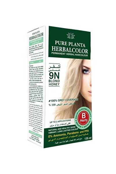 PURE PLANTA Pure Planta Permanent Herbal Hair Dye 9N Honey Blonde 135ml