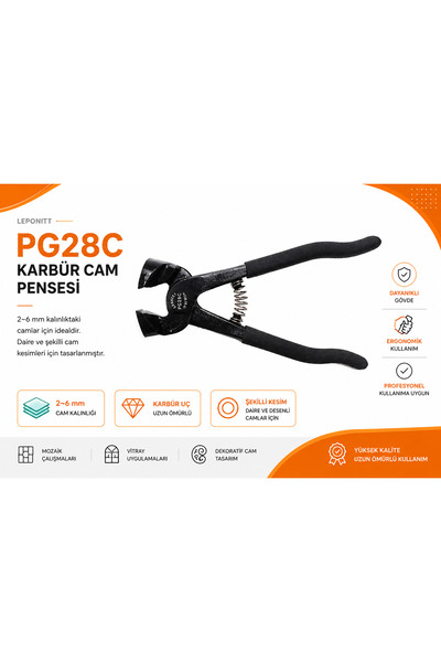 GLASSMAKRO Leponitt Karbür Cam Pensesi Cam Seramik Mozaik Koparma