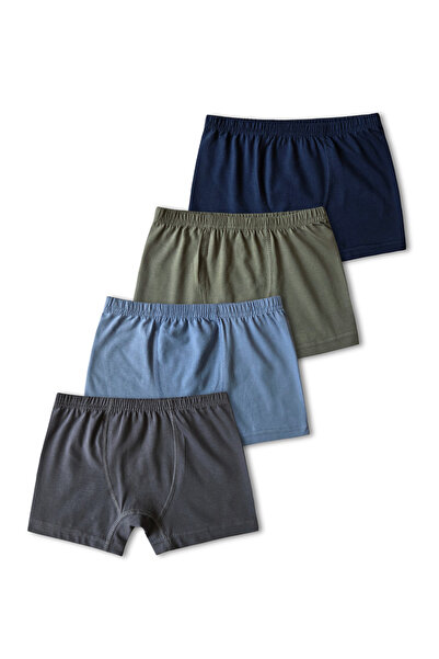 Panfilia 95% bumbac, lycra, bumbac pieptănat, set de 4 boxeri pentru băieți /...