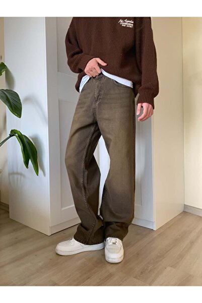 Loftpace Kahverengi Baggy Jean