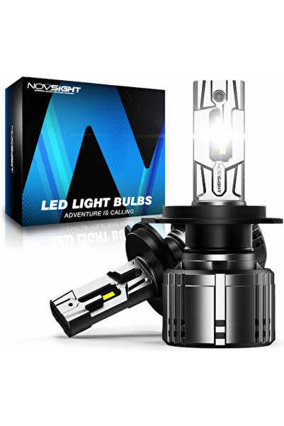 NOVSIGHT Λάμπες Αυτοκινήτου & Μοτοσικλέτας H4 / T1 LED 6500K Ψυχρό Λευκό 12-2...
