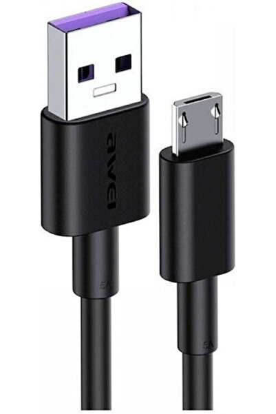 AWEI Καλώδιο USB 2.0 σε micro USB, κανονικό, 1μ (888032)