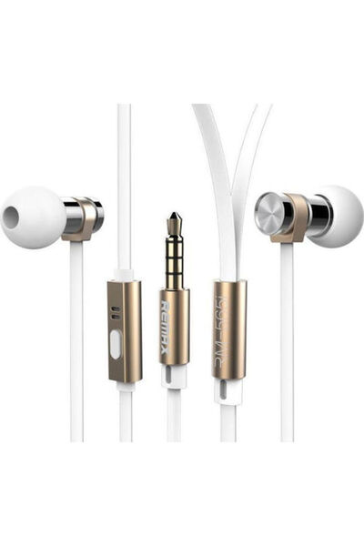 Remax RM-565i Ενδοωτικά ακουστικά handsfree με βύσμα 3.5mm, Λευκό