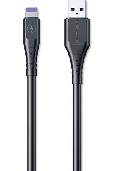 WK WDC-152 Καλώδιο USB-A σε Lightning Μαύρο 1μ