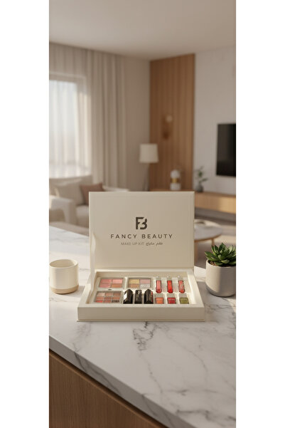 FANCY BEAUTY All in One Makeup Kit Eyeshadow Palette Highlighter Lipstick Nai...