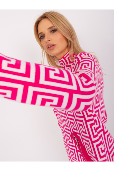 Factory Price Pulover Dama Maneca lunga, Geometric, Wool Fashion Italia, Fucs...