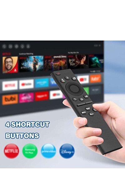 ELTRAZONE Solar Voice Replacement Remote Control for Samsung TV – Universal R...