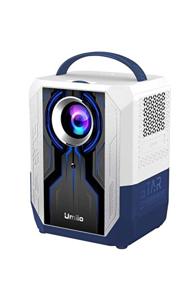 UMİİO Q5 Smart 4K Projector with Built-In TV System, WiFi 6, HDMI & Wireless ...