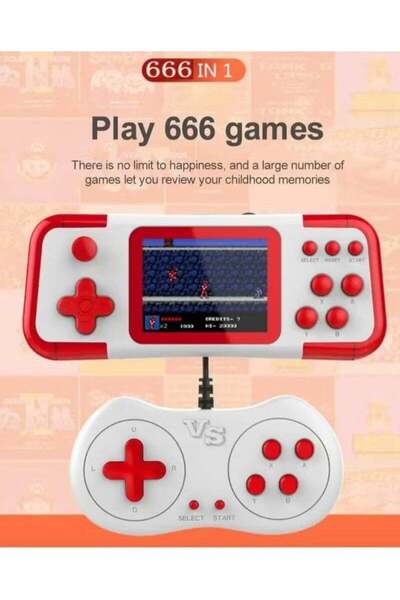 ELTRAZONE A12 Retro Handheld Game Console with 666 Built-in Games, 3 Inch HD ...