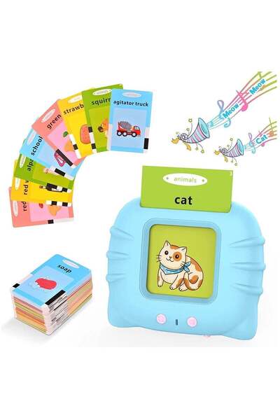 ELTRAZONE Talking Flash Cards Learning Toys, Toddler Flash Cards Educational ...