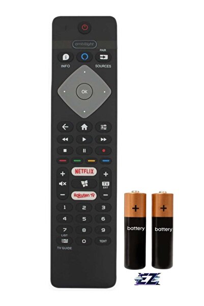 ELTRAZONE Replacement Remote Control for Philips 4K UHD LED Android TV (Multi...