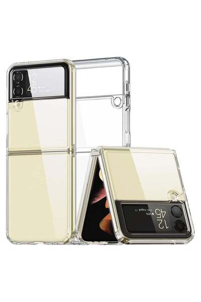 ELTRAZONE غطاء هاتف شفاف نحيف لسامسونج جالاكسي Z Flip 4 5G 2022 - خلفية صلبة ...