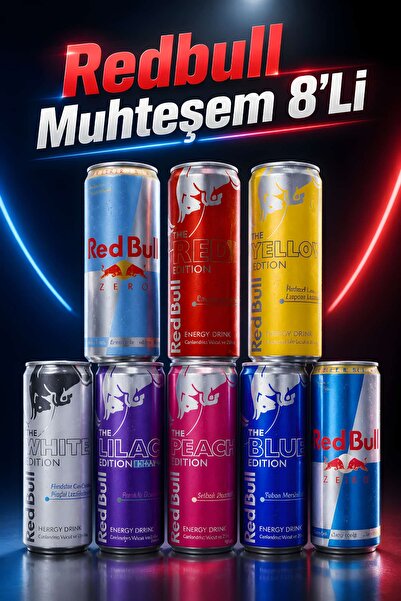 Red Bull Kanatlandırır 8 i 1 Arada